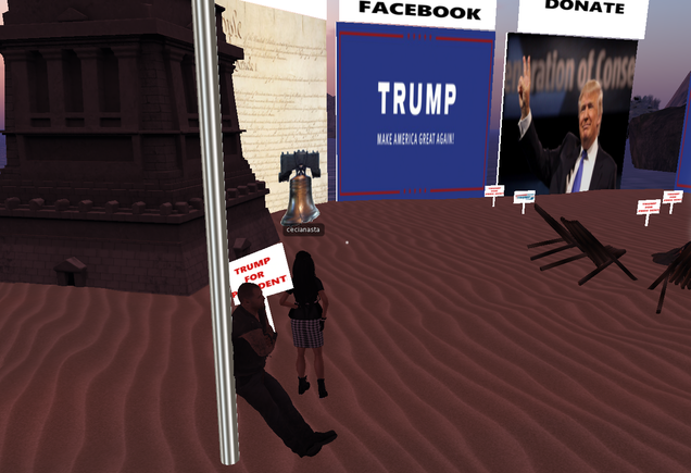 Illustration for article titled Donald Trump’s Unofficial Second Life Headquarters Empty Day After Nomination